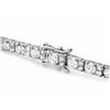 Image 3 : ^18k White Gold 8.70ct Diamond Bracelet