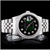 Image 2 : Rolex SS DateJust 1.00ctw Diamond Gents Wristwatch