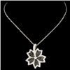 Image 2 : 14K Gold 1.01ctw Fancy Color Diamond Pendant