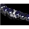 Image 2 : `14k Gold 165ct Sapphire 1.8ct Diamond Necklace