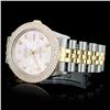 Image 3 : Rolex YG/SS DateJust 2.25ct Diamond Men's Watch