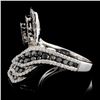 Image 2 : 14K White Gold 2.16ctw Fancy Color Diamond Ring