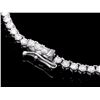 Image 2 : ^18k White Gold 9.20ct Diamond Necklace
