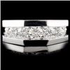 Image 1 : 14K Gold 1.26ctw Diamond Ring