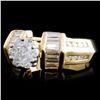 Image 2 : 14K Gold 1.10ctw Diamond Ring