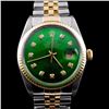 Image 3 : Rolex YG/SS DateJust Men's Wristwatch
