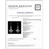 Image 3 : 14K WG 1.13ctw Fancy Color Diamond Earrings