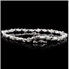 Image 2 : 14K White Gold 0.25ctw Diamond Bracelet
