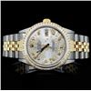 Image 1 : Rolex YG/SS DateJust 1.50ct Diamond Gent's Watch