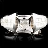 Image 1 : 18K Gold 1.17ctw Diamond Ring