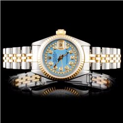 Rolex YG/SS Oyster DateJust Ladies Wristwatch