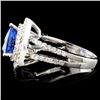 Image 3 : 14K Gold 2.98ct Tanzanite & 0.90ctw Diamond Ring