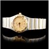 Image 2 : Omega Constellation-24 18K/SS Ladies Watch