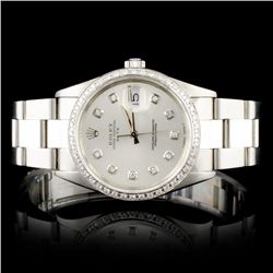 Rolex Date 1.50ct Diamond Wristwatch