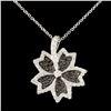 Image 1 : 14K Gold 1.01ctw Fancy Color Diamond Pendant