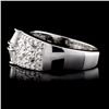 Image 3 : 18K White Gold 0.71ctw Diamond Ring