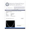 Image 5 : ^18k White Gold 9.00ct Diamond Necklace