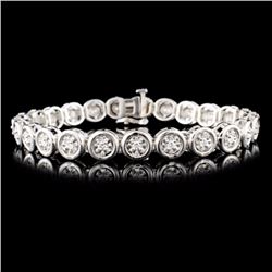 14K Gold 0.56ctw Diamond Bracelet