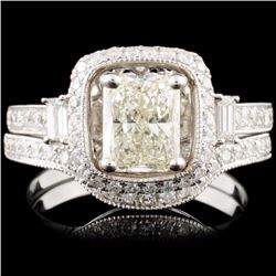 18K Gold 1.65ctw Diamond Ring