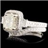 Image 2 : 18K Gold 1.65ctw Diamond Ring