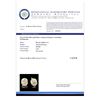 Image 3 : 18K Gold 0.46ctw Diamond Earrings