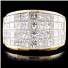18K Yellow Gold 4.13ctw Diamond Ring