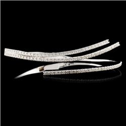 14K Gold 1.86ctw Diamond Bracelet