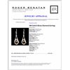 Image 3 : 18K Gold 0.95ctw Diamond Earrings