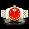 Image 1 : Rolex Two Tone DateJust Diamond Wristwatch
