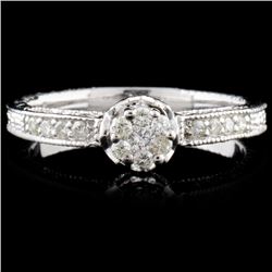 14K Gold 0.35ctw Diamond Ring