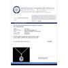 Image 3 : 18K Gold 1.21ct Tanzanite & 0.21ctw Diamond Pendan