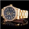 Image 2 : Rolex 18K DayDate 1.50ct Diamond Wristwatch
