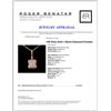 Image 3 : 14K Rose Gold 1.08ctw Diamond Pendant