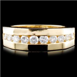 14K Gold 0.62ctw Diamond Ring