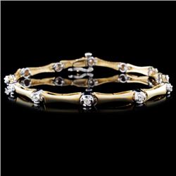 14K Gold 0.25ctw Diamond Bracelet