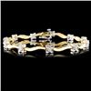 Image 1 : 14K Gold 0.33ctw Diamond Bracelet