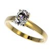 Image 1 : Genuine 1.0 CTW Certified Quality Oval Genuine Diamond Solitaire Ring Gold - 32993-REF#247Y8V