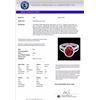 Image 3 : Genuine 3.0 CTW Ruby & Micro Pave Diamond Halo Solitaire Bridal Ring 18K Gold - 20947-REF#55T8X