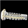 Image 2 : Rolex Men's 2Tone 14K Gold/ SS, QuickSet, Diam/Emerald Dial & Diam/Emerald Bezel - REF#474Z5F
