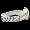 Image 2 : Rolex Men's 2Tone 14K Gold/ SS, QuickSet, Diam Dial & Diam/Ruby Bezel - REF#458R2X