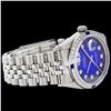 Image 2 : Rolex Men's Stainless Steel, QuickSet, Diam Dial & Diam/Sapphire Bezel - REF#425G5R