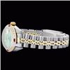 Image 3 : Rolex Men's 2Tone 14K Gold/ SS, QuickSet, Diam Dial & Diam/Ruby Bezel - REF#469A3M