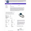 Image 3 : Genuine 1.25 CTW Certified Intense Blue Genuine Diamond Solitaire Engagement Ring Gold - 33006-REF#1