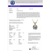 Image 3 : Genuine 1.30 CTW Certified H-I Quality Genuine Diamond Solitaire Necklace Gold - 36784-REF#111Z7Y