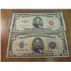 Image 2 : $5 1934-D SILVER CERTIFICATE & 1953-A US NOTE