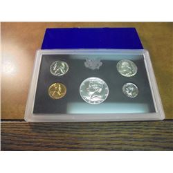 1968 US PROOF SET WITH BOX, 40% SILVER JFK HALF