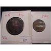 Image 1 : 1896 & 1942 NEWFOUNDLAND CENTS