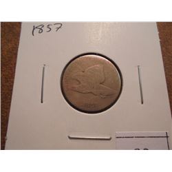 1857 FLYING EAGLE CENT