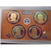 Image 1 : 2011 PRESIDENTIAL DOLLAR PROOF SET NO BOX