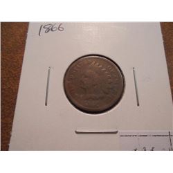 1866 INDIAN HEAD CENT KEY DATE